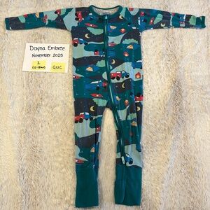 Bonds wondersuit Teal and Multicolor Kids zippy